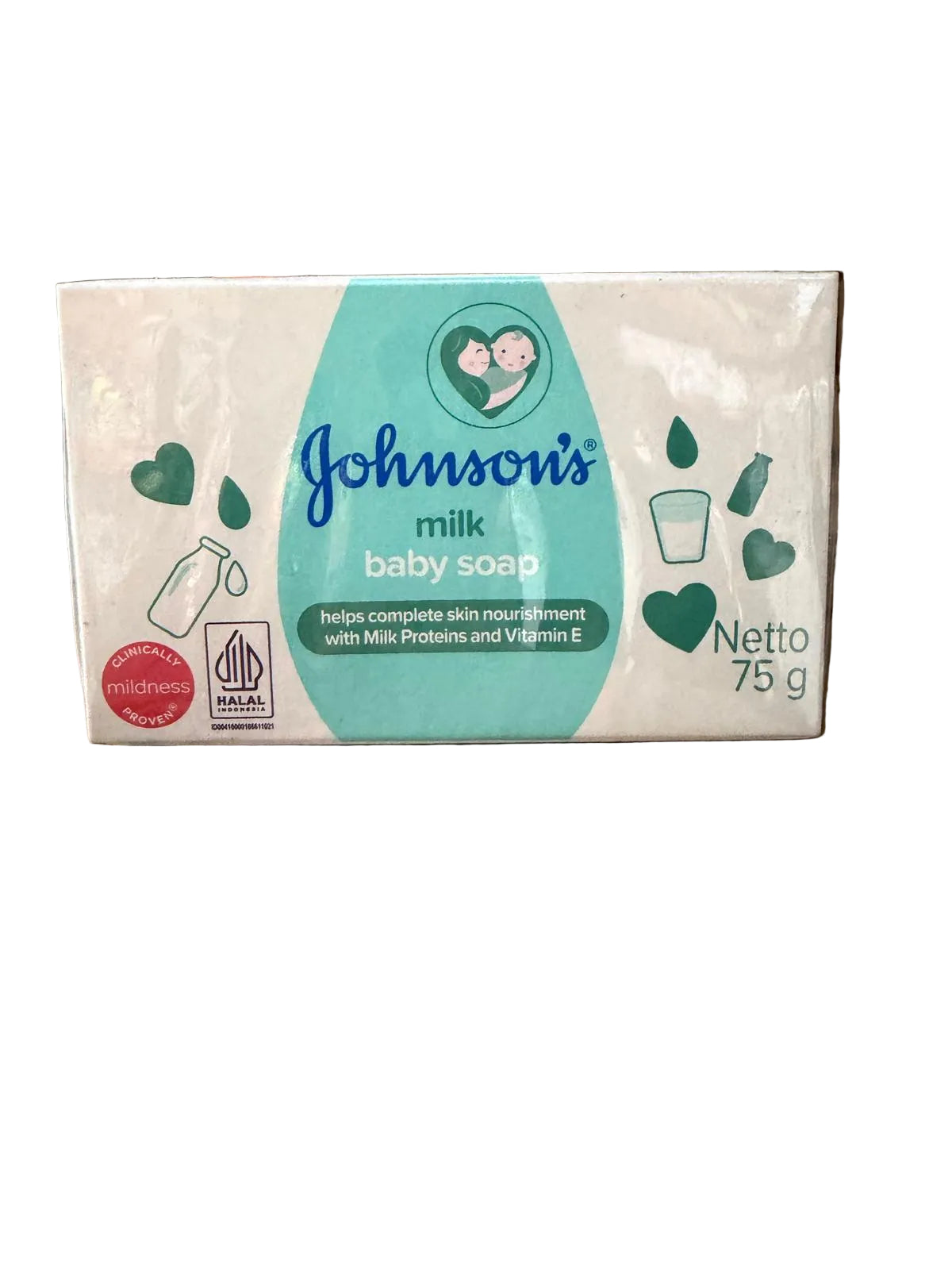 Johnsons Baby Soap Milk 3/75g