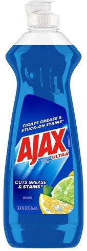 Ajax Dishwash Liquid Ultra Salt Citrus 20/12.4oz