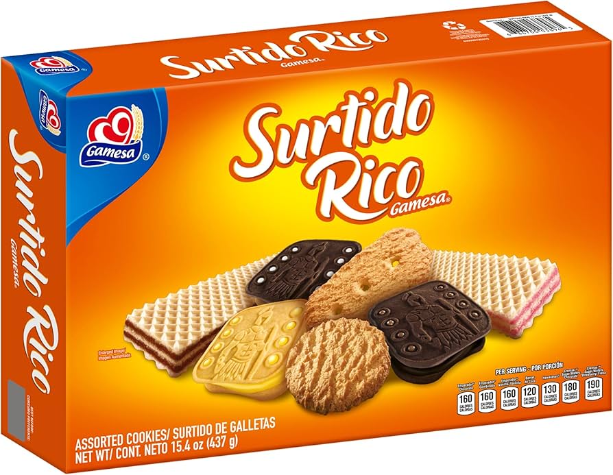 Gamesa Surtido Rico 12/15.4oz