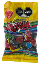 ACIDUL FRESA MORA/STRAWBERRY BLACKBERRY GUMMIES 100 GR 30 BLS
