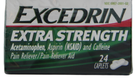 EXEDRIN EXTRA STRENGTH 3/24 CAPLETS