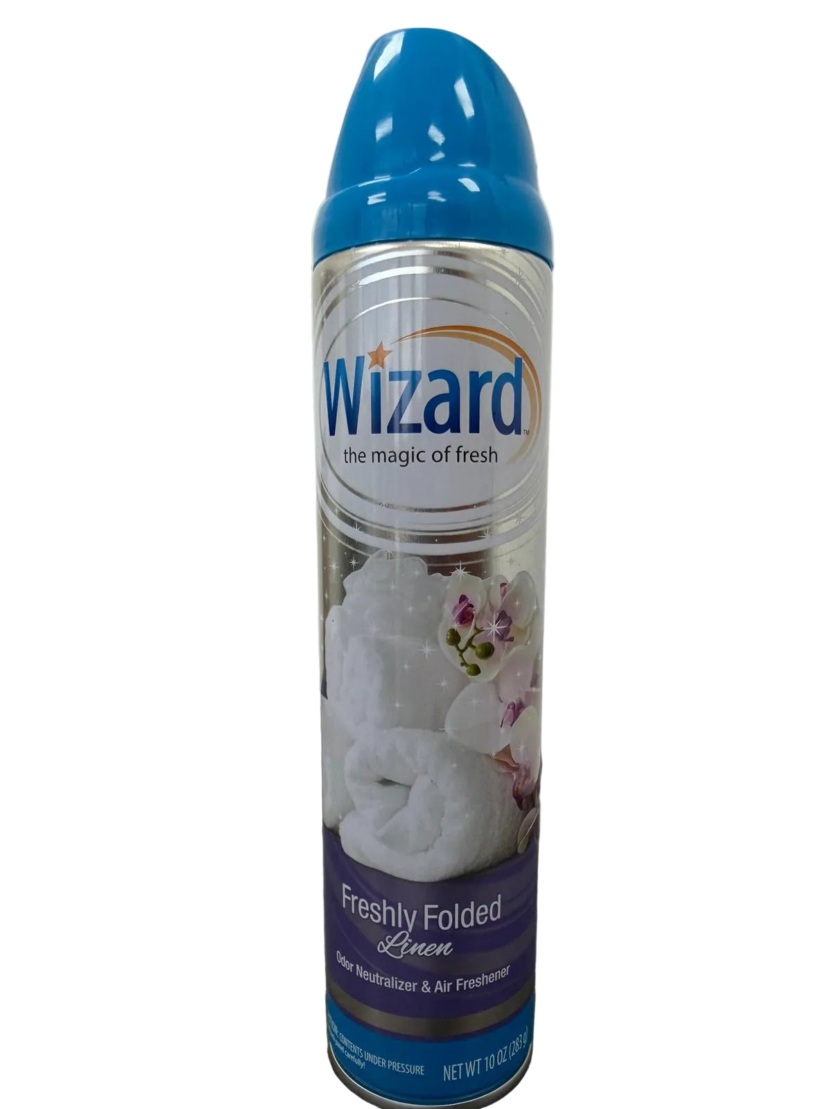 Wizard Air Freshener Freshly Folded Linen 10oz