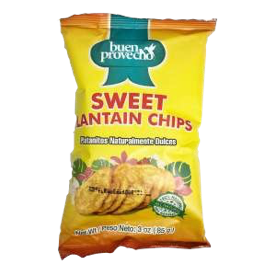 Buen Provecho PLANTAIN CHIPS Sweet 24/3 oz