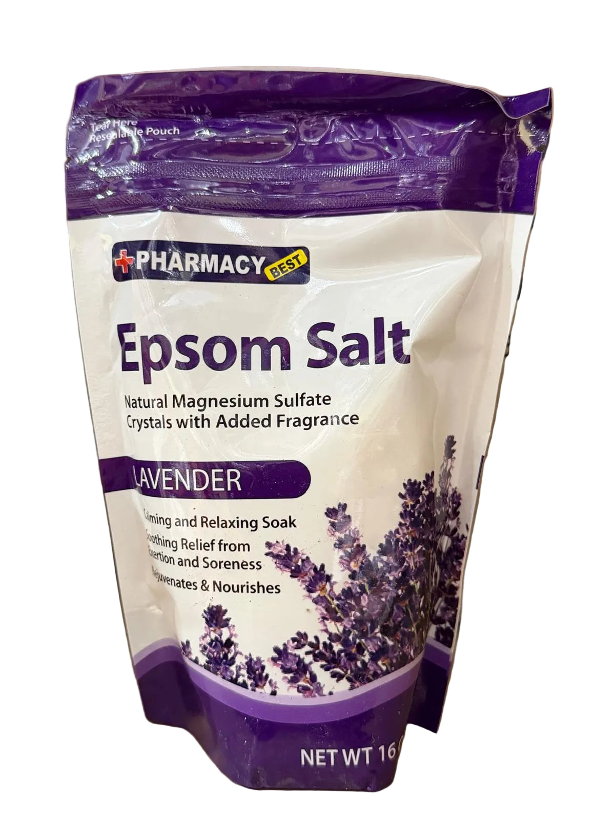 Pharmacy Best Epsom Salt 1lb Lavender