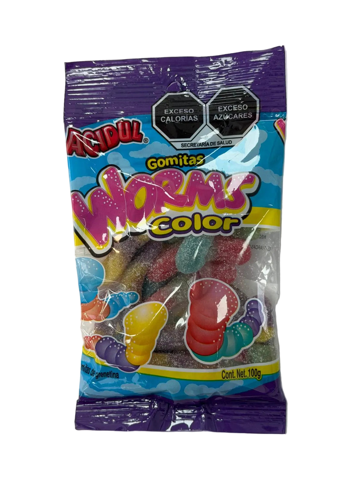 Acidul Oruga Neon Gummies 100/30lbs/30pcs