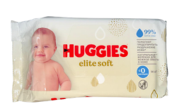Huggies Baby Wipes Elite Soft 56ct