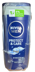 Nivea Body Wash Men Protect N Care 250ml 6pk