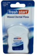 Fresh Start Waxed Dental Floss 100yd