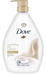 Dove Body Wash Nourishing Silk 450ml 6pk