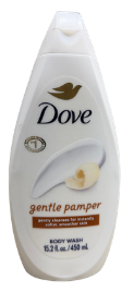 Dove Body Wash Gentle Pamper 450ml/6pk