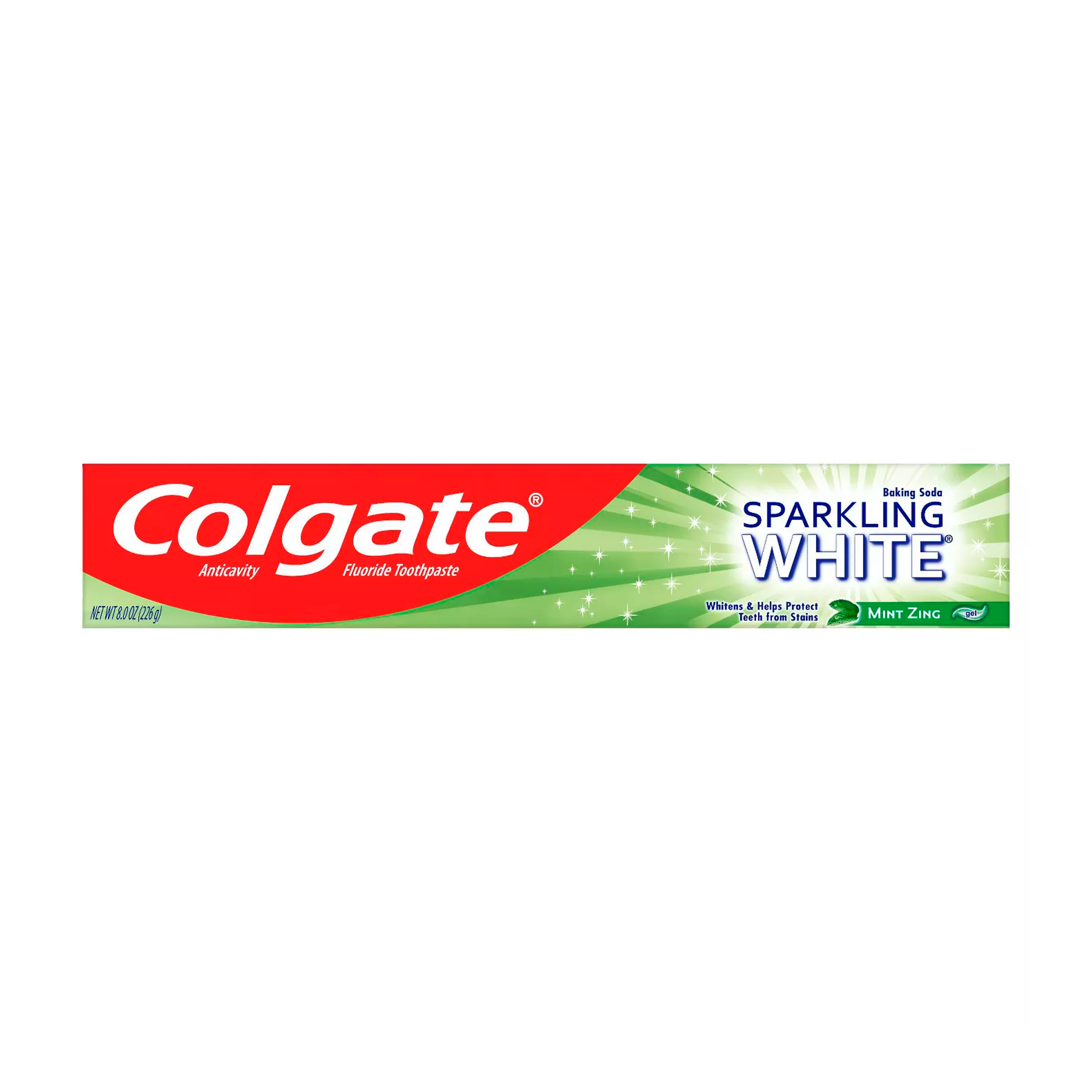 COLGATE TOOTHPASTE SPARKLING WHINT MINT ZING 8 OZ