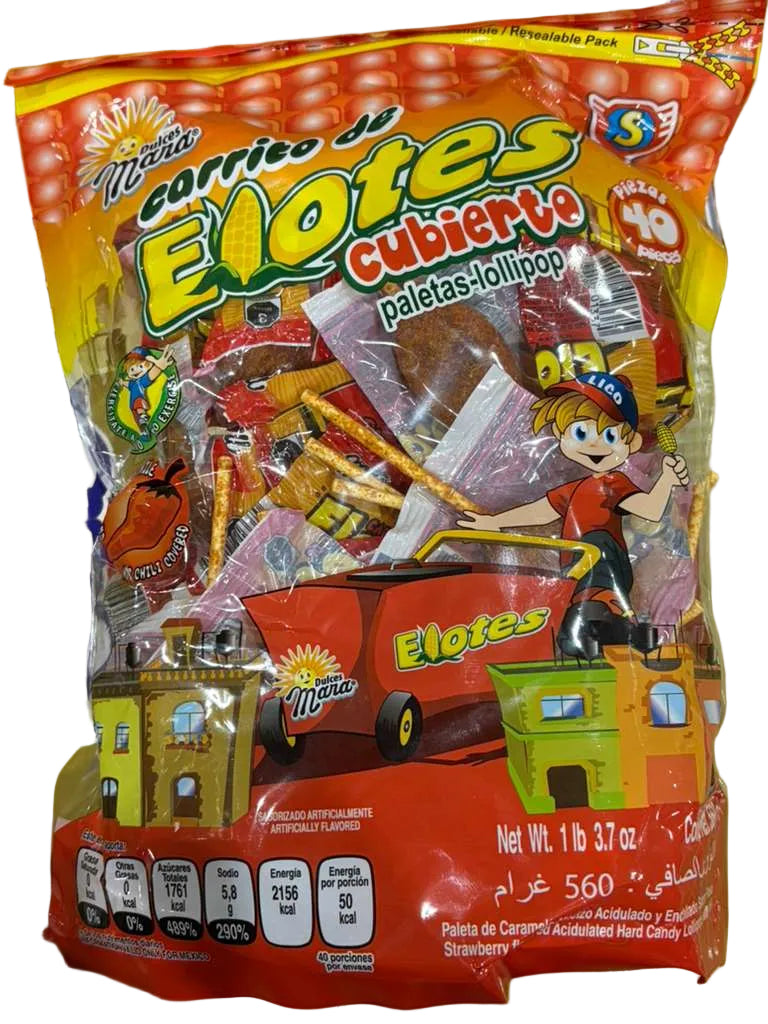 Mara Carrito De Elote Cubierto 8/40ct