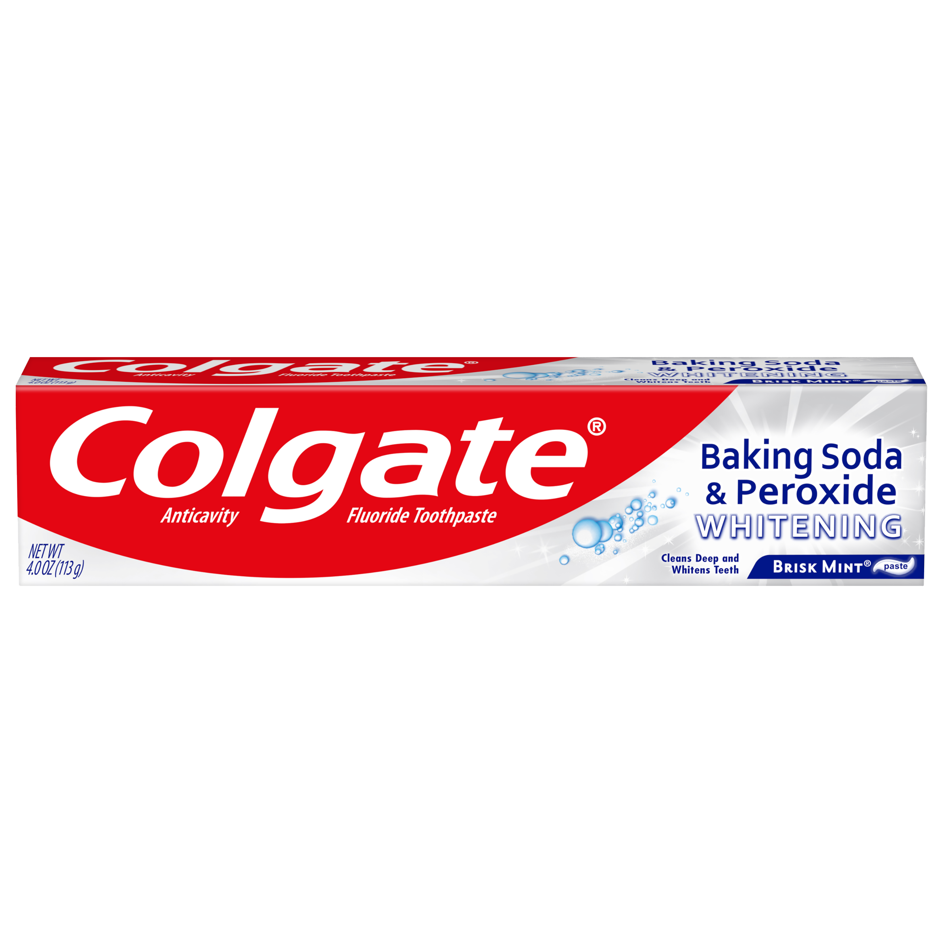 COLGATE TOOTHPASTE BAKING SODA & PEROXIDE WHITENING 4 OZ