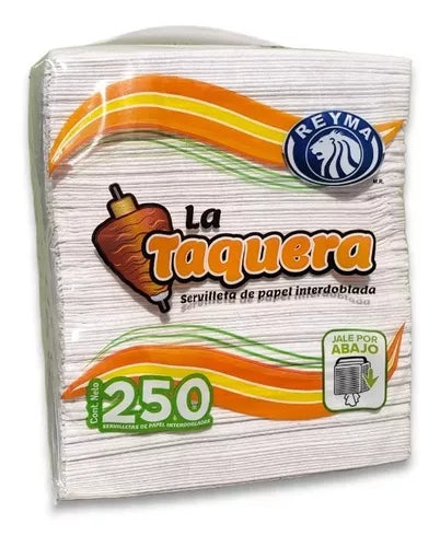 REYMA LA TAQUERA SERVILLETA 24/250PZ