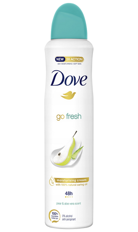 DOVE GO FRESH PEAR 12/150ML