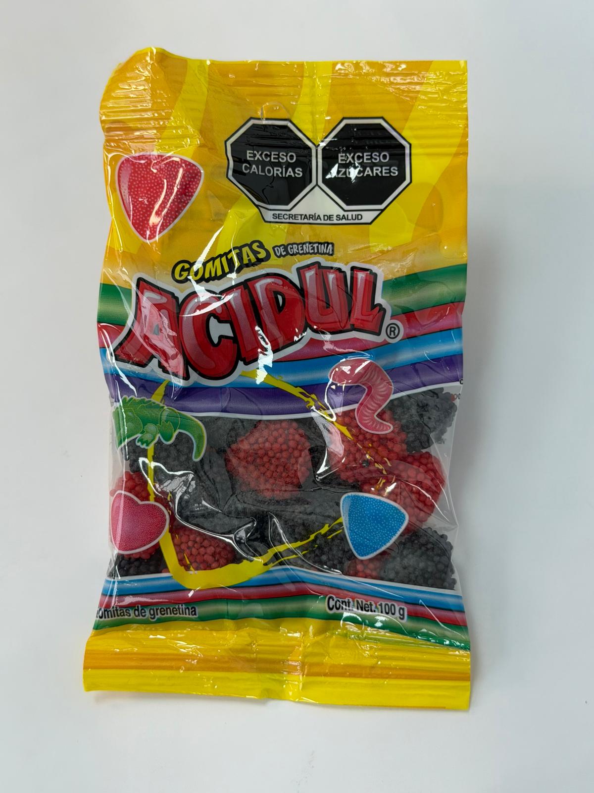Acidul Fresa Mora Gummies 100/30lbs/30pcs