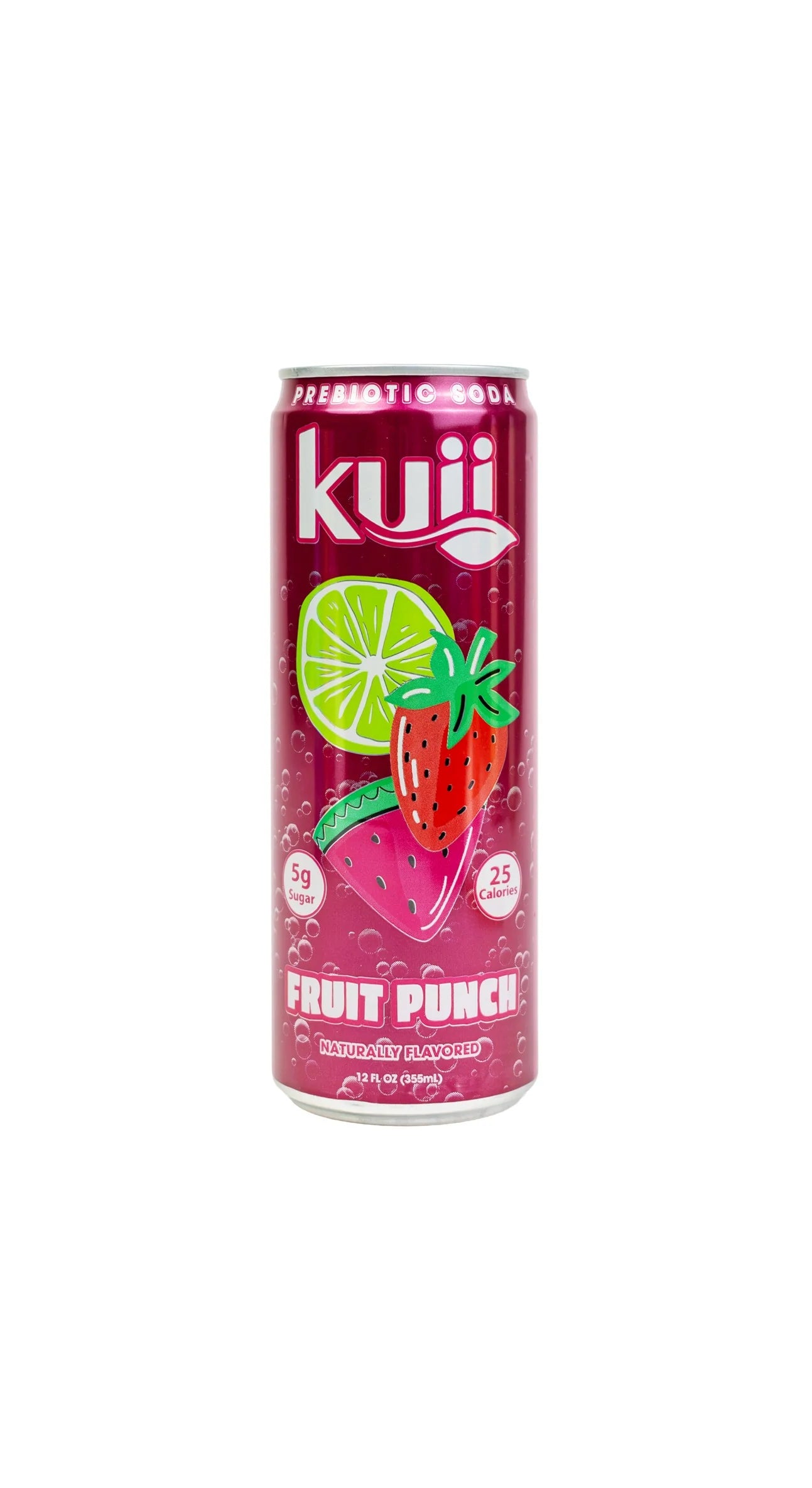 Kuii Prebiotic Fruit Punch Soda 12/355 ml
