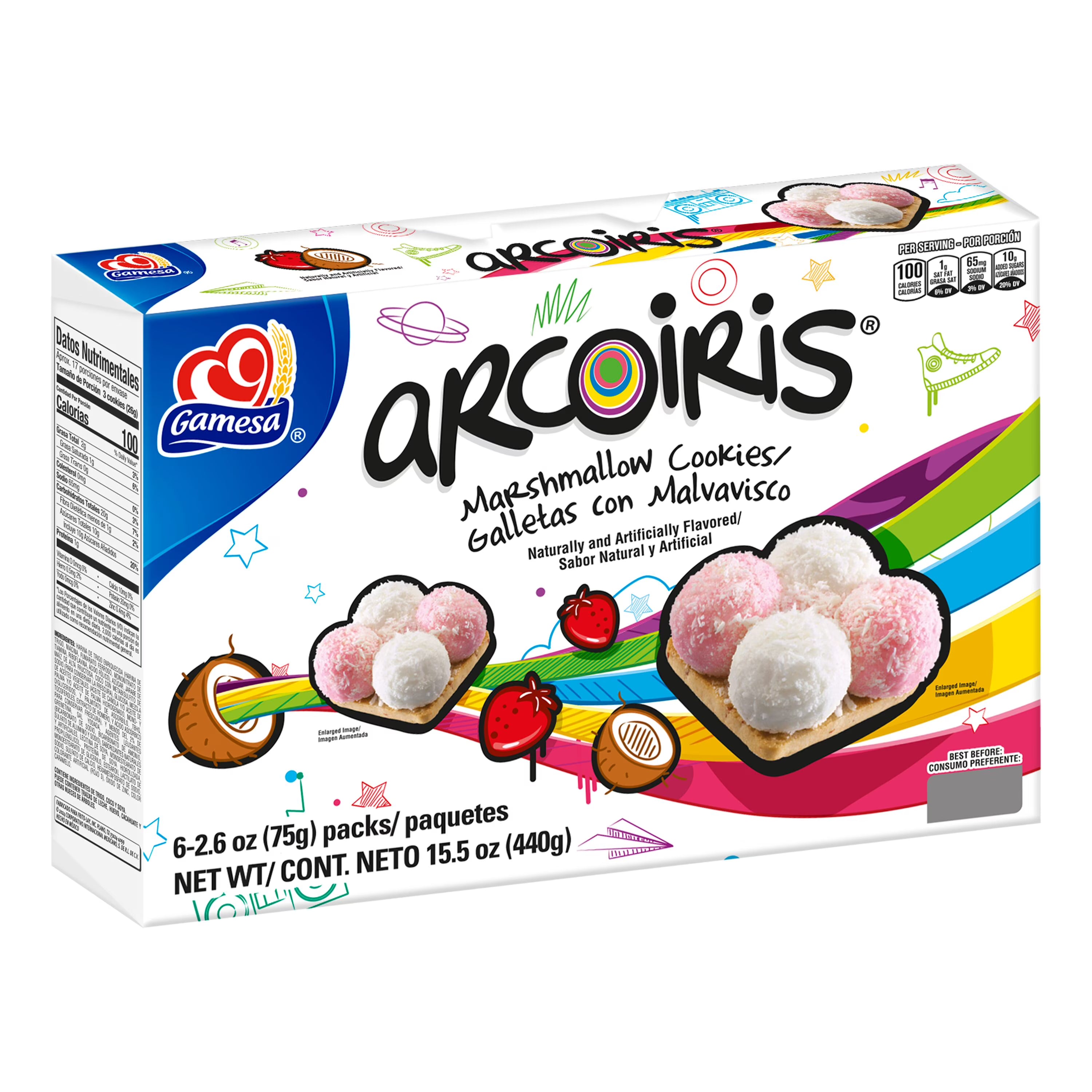 Gamesa Arcoiris 12/15.5oz