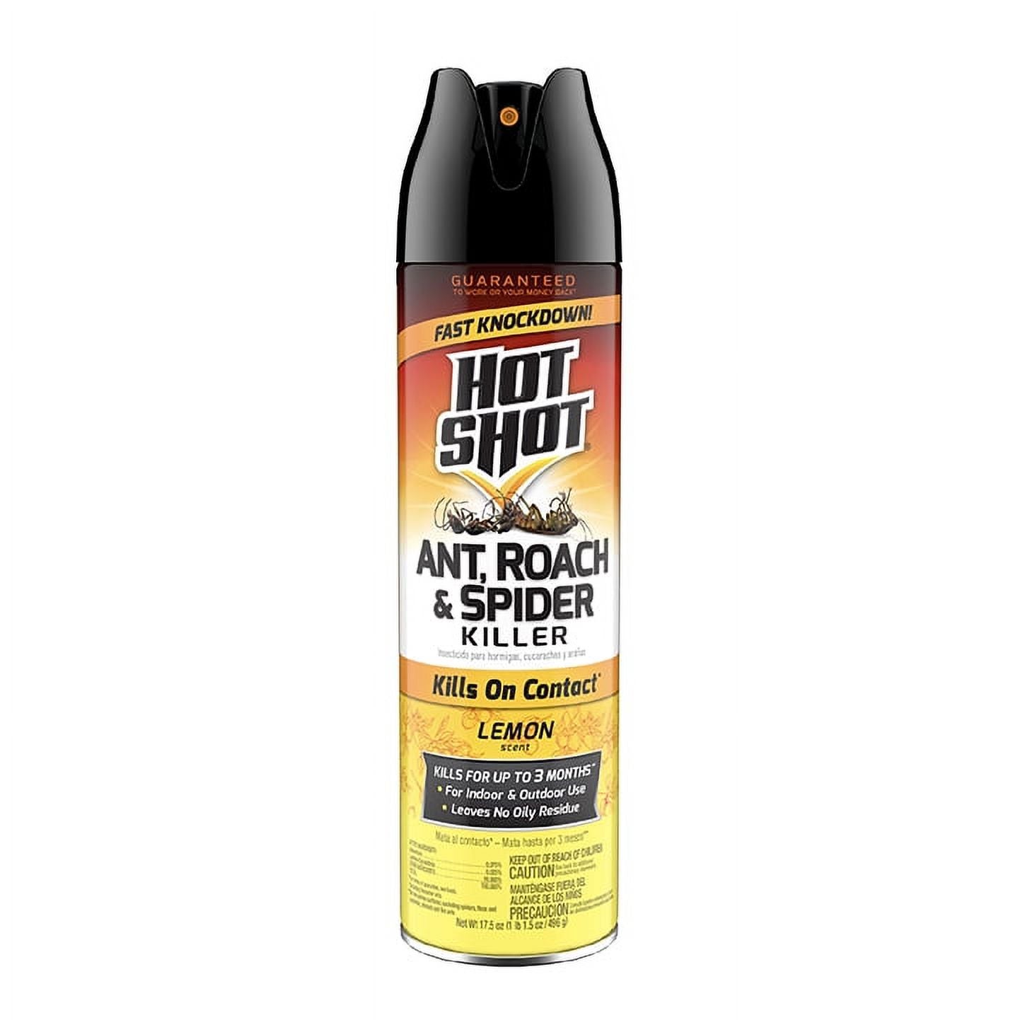 HOT SHOT ANT ROACH SPRAY 12/17.5OZ LEMON