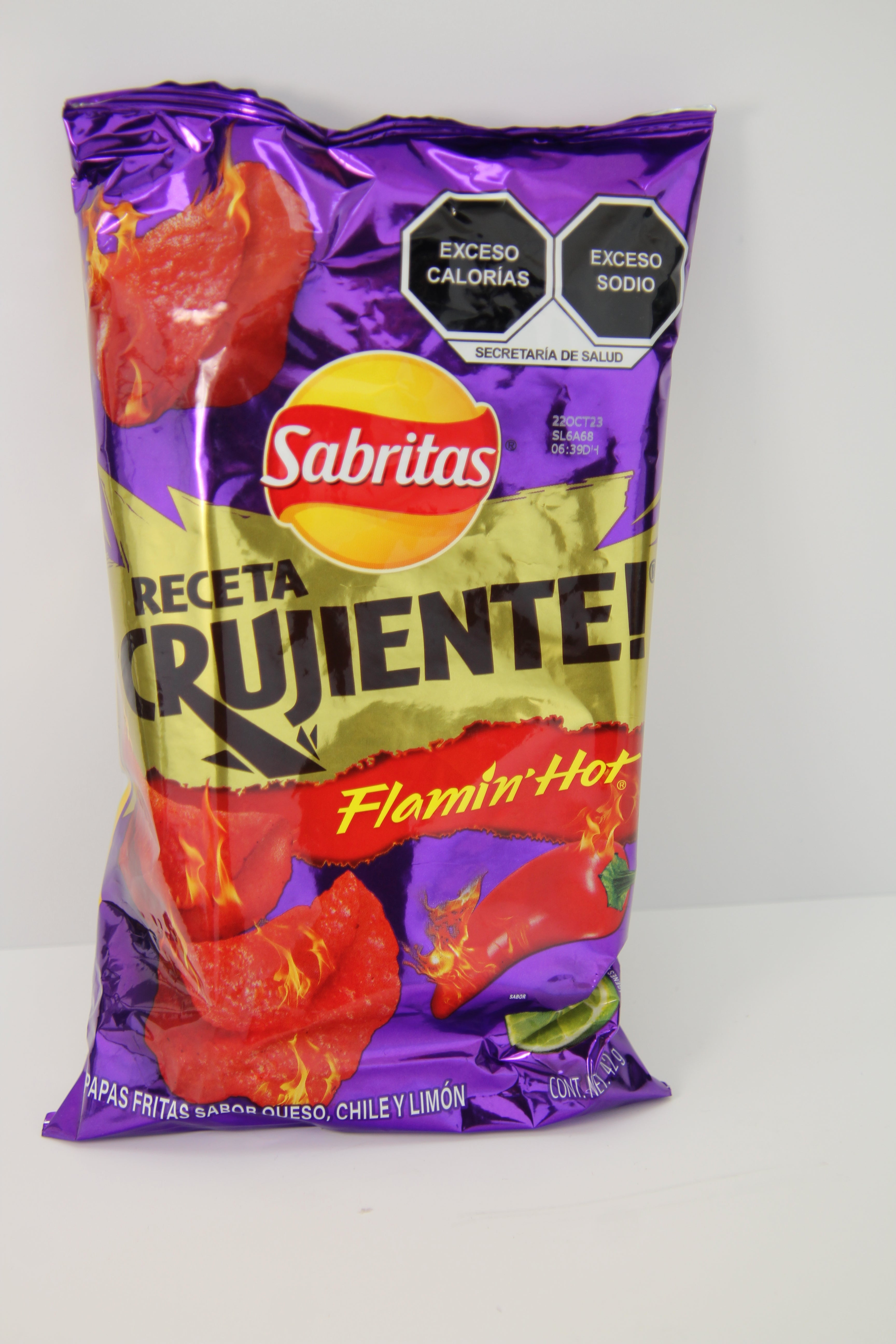 CRUJIENTE FLAMING HOT CHICO 42 GR