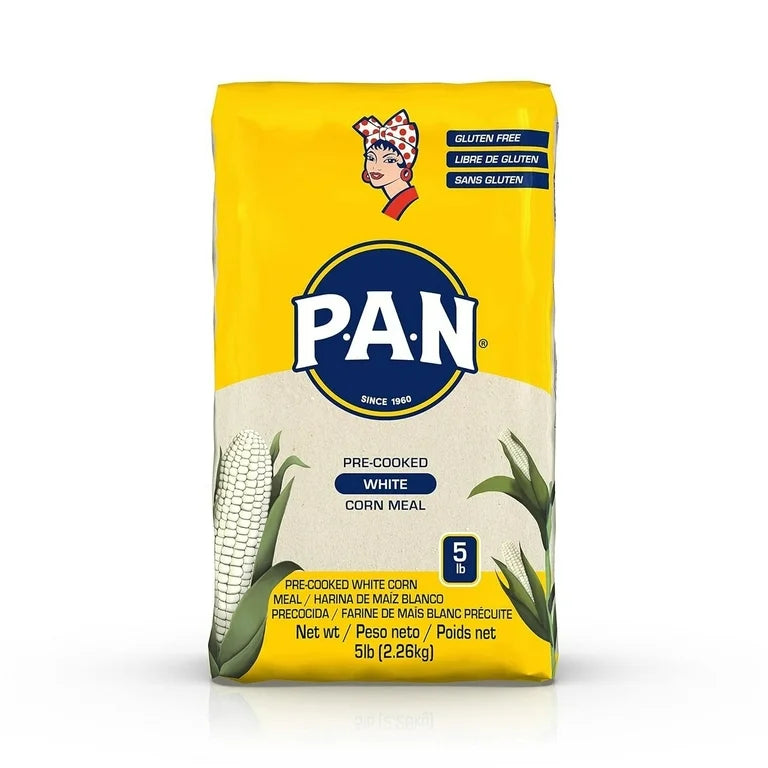 P.A.N WHITE CORN MEAL 4/5 LB