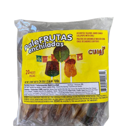 PALEFRUTAS ENCHILADAS  16/20PZ