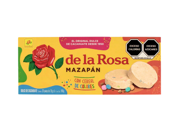 MAZAPAN CON CEREAL DE COLORES  20/30PZ