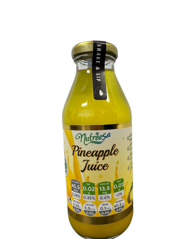 ORGANIC NATURAL PINEAPPLE 12/350 ML GLASS