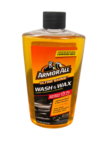 ARMOR ALL WASH AND WAX  6/16OZT