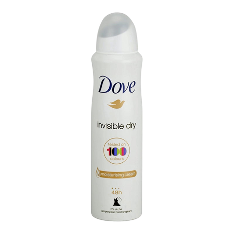 DOVE INVISIBLE DRY SPRAY 12/150ML