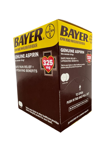 BAYER PAIN RELIEF 25/2CT