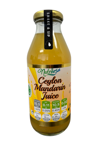 NATURAL CEYLON MANDARIN JUICE ORGANIC 12/11.83 OZ