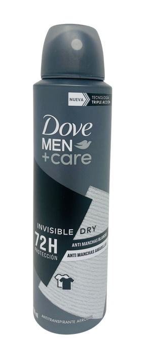 DOVE SPRAY INVISIBLE DRY 12/150ML