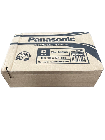 PANASONIC BATTERIES D2 2/12PZ