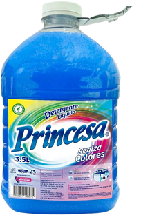 Princesa Detergent Liquido Ropa Colores 4/3.5LT