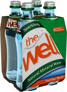 WELL SPARKLING WATER 24/6-4PACK/300ML