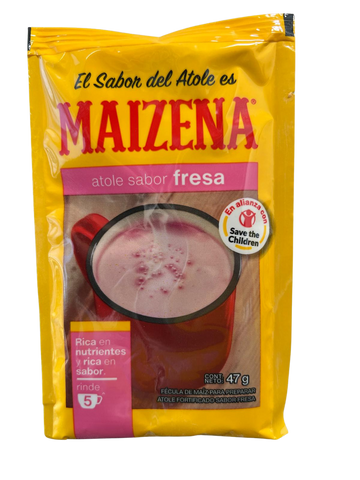 Atole Maizena Fresa 2/24 Sobres