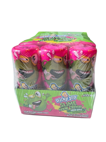 Slime Sour Crush Green Apple and Watermelon 4/22.2 FL OZ