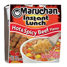 MARUCHAN Hot & Spicy Beef 12/2.25OZ