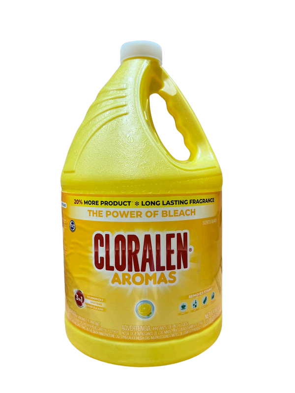 CLORALEN LEMON BLEACH TRIPLE ACTION  20/500ML 16.9 OZ