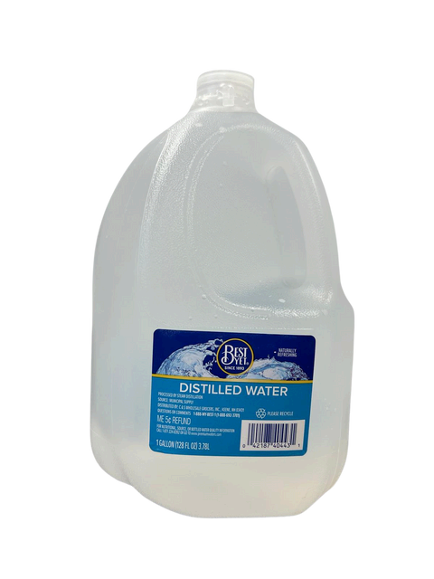 BEST YET DISTILLED WATER 3/1 GAL