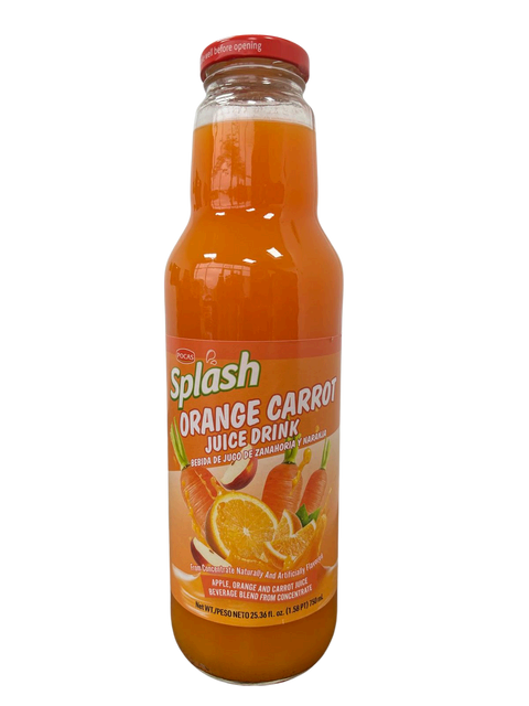 APPLE CARROT JUICE DRINK (ORANGE) 8/750ML