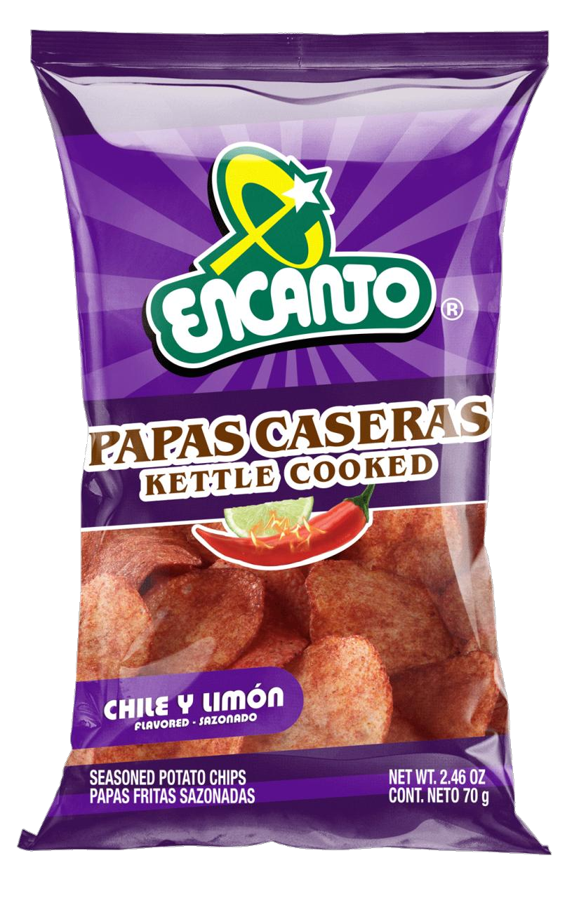 ENCANTO PAPA CASERA CHILE Y LIMON 22/70G USA ENC