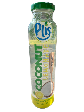 Ricky Joy Plis Coconut Lemonade Pulp Free Bottle 12/10.1 FL OZ (300)