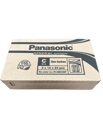 PANASONIC BATTERIES C2 2/12 pc