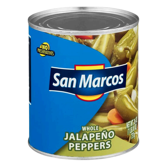 San Marcos Whole Jalapeno Peppers 12/26 OZ