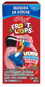 KELLOGGS Fruit Loops Lechita Fresa 27/200ml