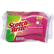 Scotch Brite Scrub Sponge Delicate Care 8/3ct