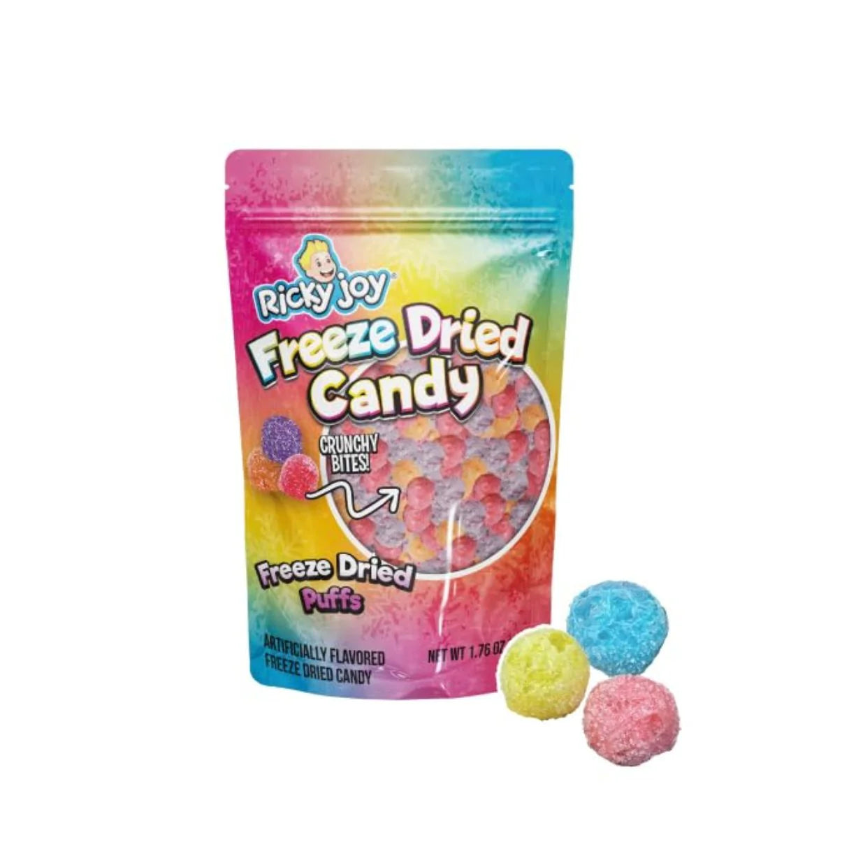 Ricky Joy Freeze Dried Candy Puffs 24/1.76oz