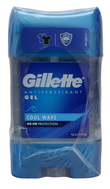 Gillette Clear Gel Stick 70ml Cool Wave 47183